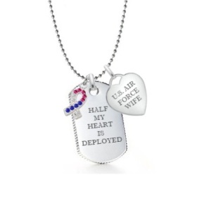Air Force Wife Dog Tag CR