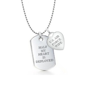 Air Force Wife Dog Tag