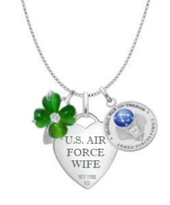 Air Force Wife Necklace MFCLO