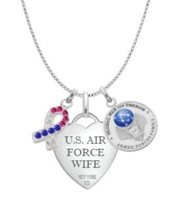 Air Force Wife Necklace MFCR