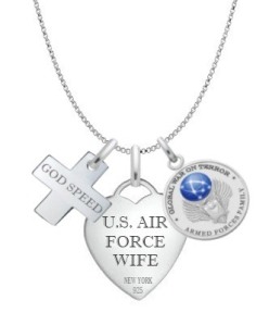 Air Force Wife Necklace MFGS