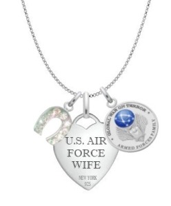 Air Force Wife Necklace MFHS
