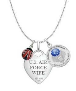 Air Force Wife Necklace MFLB