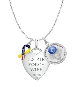 Air Force Wife Necklace MFYR